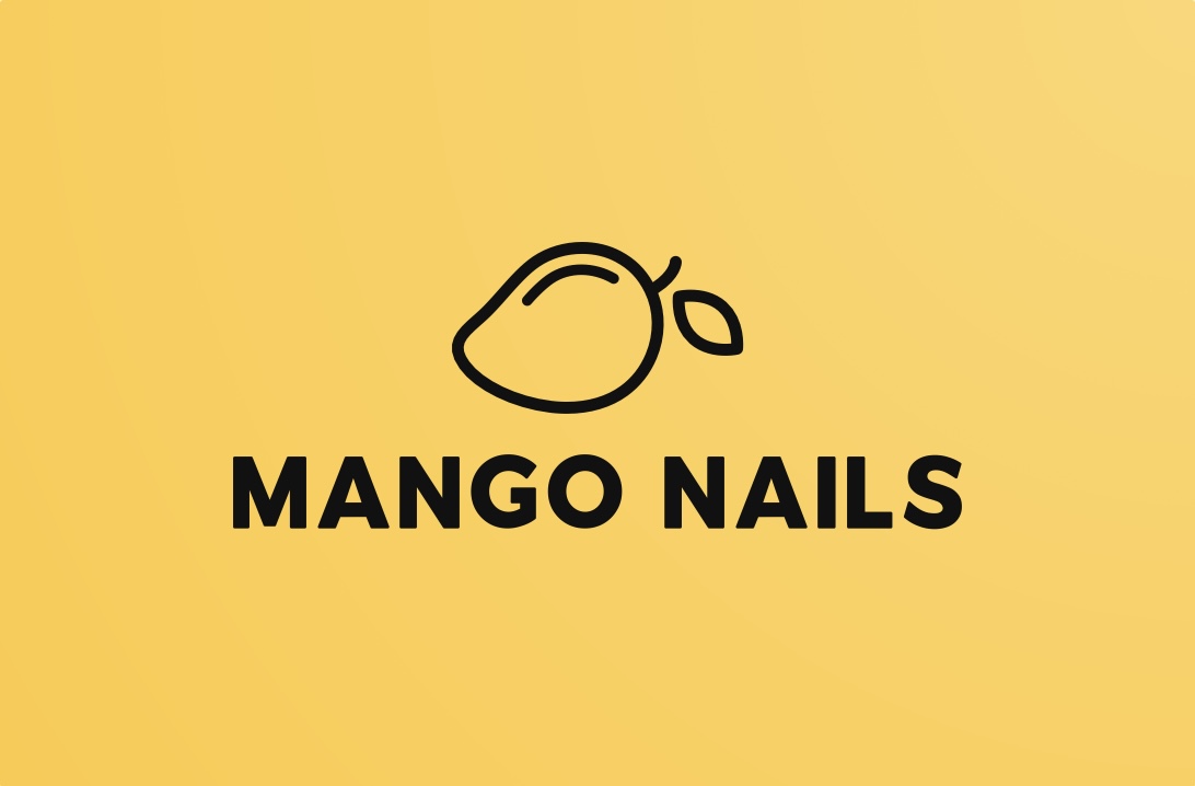 Mango Nails Brand Identity preview